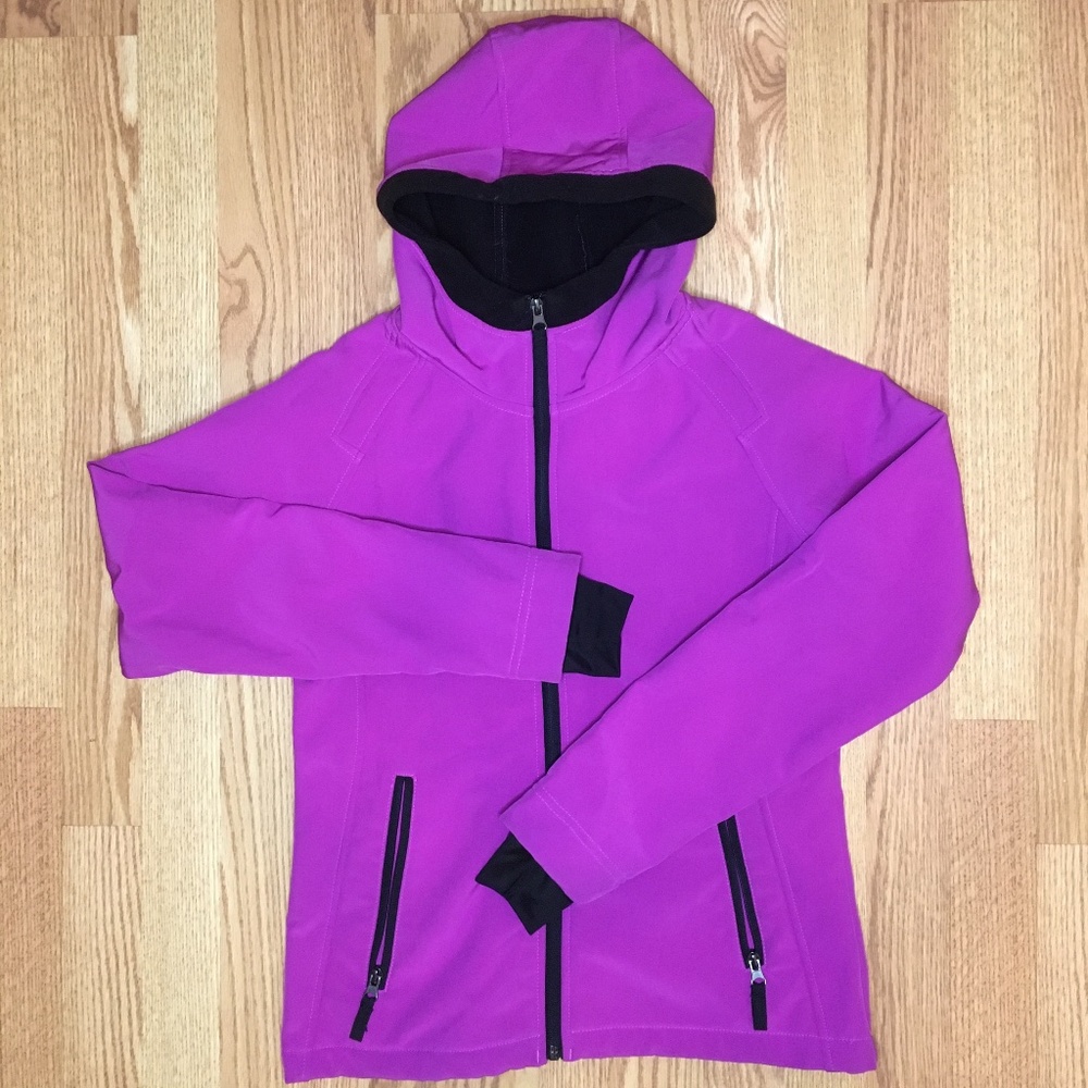 Fleece  Water Repellent Hooded Jacket